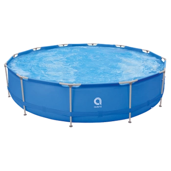 BASEN STELAŻOWY OGRODOWY OKRĄGŁY AVENLI PALM Z POMPĄ 450x90 ZESTAW