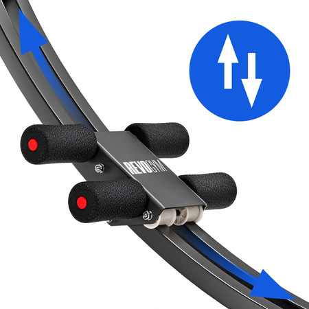 TRENAŻER MIĘŚNI BRZUCHA SKŁADANY REGULOWANY RP01