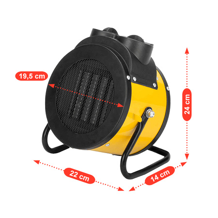 NAGRZEWNICA ELEKTRYCZNA DMUCHAWA FARELKA GEIZER 2000 W