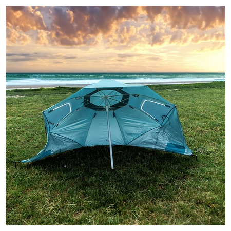 PARASOL PLAŻOWY OGRODOWY BALKONOWY TRITON 1A NIEBIESKI 180 CM