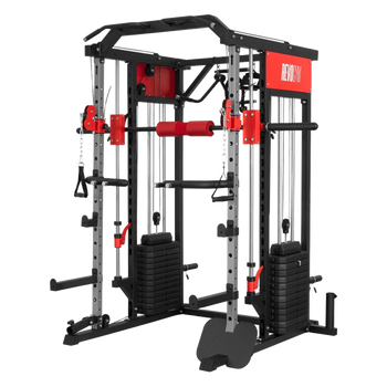 ATLAS DO ĆWICZEŃ SUWNICA SMITHA DOMOWY TRENINGOWY WIELOFUNKCYJNY LS03 144KG