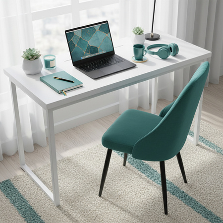 KRZESŁO FOTEL WELUROWY TAPICEROWANY NIKA BUTELKOWA ZIELEŃ NOGI CZARNE