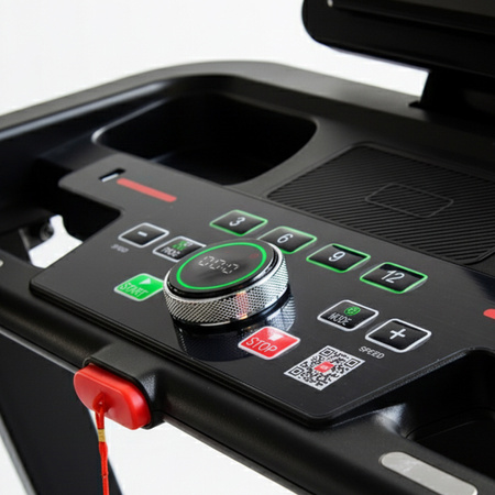 BIEŻNIA ELEKTRYCZNA TRENINGOWA DOMOWA SKŁADANA RUN-1 1-16 KM/H 140 KG 230 V BLUETOOTH