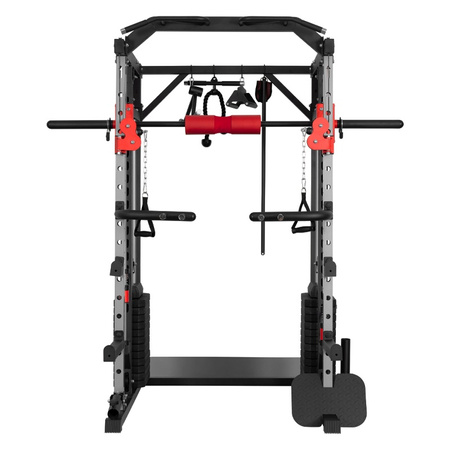 ATLAS DO ĆWICZEŃ SUWNICA SMITHA DOMOWY TRENINGOWY WIELOFUNKCYJNY LS03 144KG