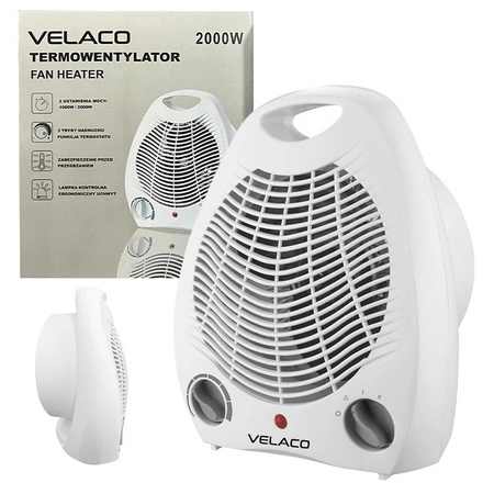 TERMOWENTYLATOR ELEKTRYCZNY FARELKA MERU 2000 W