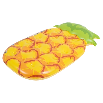 MATERAC PLAŻOWY DMUCHANY POMPOWANY DO PŁYWANIA ANANAS PINEY 170x92 CM