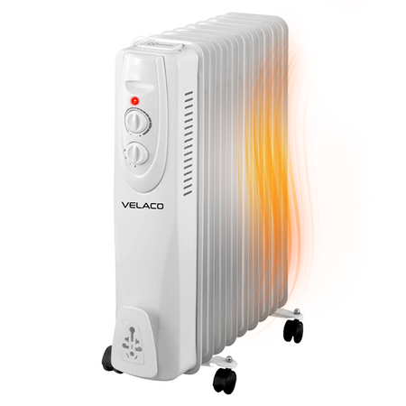 GRZEJNIK OLEJOWY ELEKTRYCZNY 9 ŻEBER TERMOSTAT FUDZI 2000 WAT