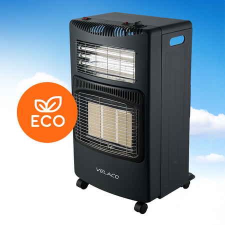 PIECYK GAZOWO-ELEKTRYCZNY DOMOWY GRZEJNIK FARELKA NA BUTLĘ REDUKTOR 4200W