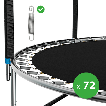 TRAMPOLINA OGRODOWA DLA DZIECI CHASE 12FT WIELOKOLOROWA 366 CM