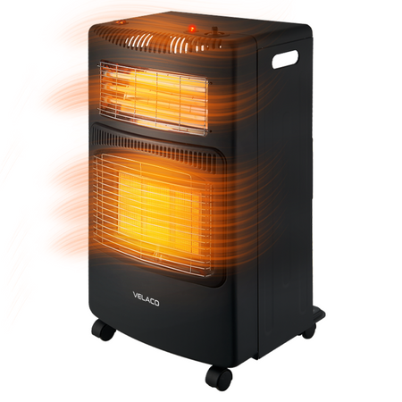 PIECYK GAZOWO-ELEKTRYCZNY DOMOWY GRZEJNIK FARELKA NA BUTLĘ REDUKTOR 4200W