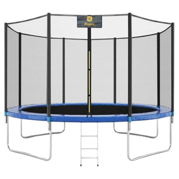 TRAMPOLINA OGRODOWA DLA DZIECI CHASE 12FT CZARNO/NIEBIESKA 366 CM