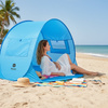 NAMIOT PLAŻOWY OGRODOWY TURYSTUCZNY PARAWAN SUNSET 1A NIEBIESKI