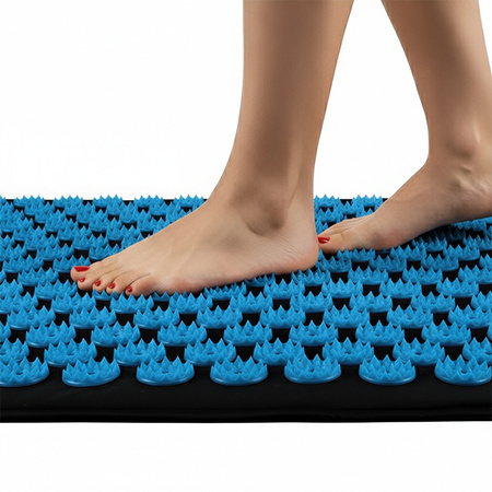 MATA DO AKUPRESURY ZDROWOTNA Z KOLCAMI AKUPRESURA MASAŻ ZESTAW Z PODUSZKĄ