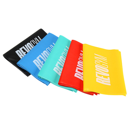 GUMY OPOROWE ZESTAW 5 SZT. DO ĆWICZEŃ ROZCIĄGANIA TRENINGU SNAKE-MIX