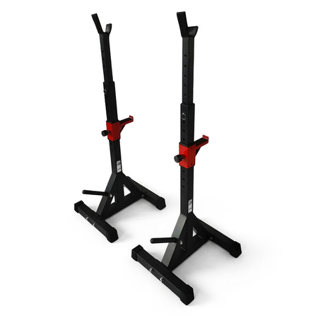 STOJAKI TRENINGOWE POD SZTANGĘ REGULOWANE ASEKURACJA STOJAK DO ĆWICZEŃ RP22