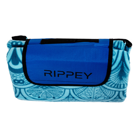 KOC PIKNIKOWY WODOODPORNY MATA PLAŻOWA Z IZOLACJĄ SANDY 1A NIEBIESKI 2x2