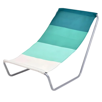 LEŻAK FOTEL OGRODOWY PLAŻOWY TURYSTYCZNY ROZKŁADANY BRYZA + TORBA ZESTAW