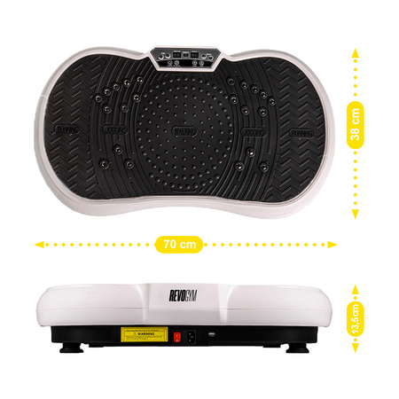 PLATFORMA WIBRACYJNA FINTESS STEROWANA PILOTEM + EKSPANDERY RP18