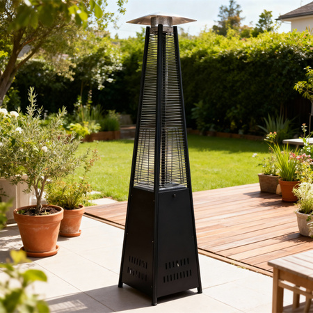 OGRZEWACZ TARASOWY PARASOL GRZEWCZY GAZOWY PIRAMIDA POKROWIEC REDUKTOR