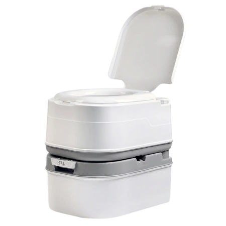 TOALETA TURYSTYCZNA PODRÓŻNA PRZENOŚNA WC MOBILNE DO KAMPERA NA DZIAŁKE XXL