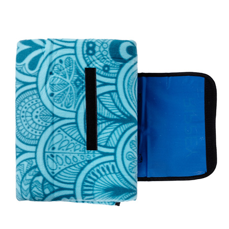 KOC PIKNIKOWY WODOODPORNY MATA PLAŻOWA Z IZOLACJĄ SANDY 1A NIEBIESKI 2x2