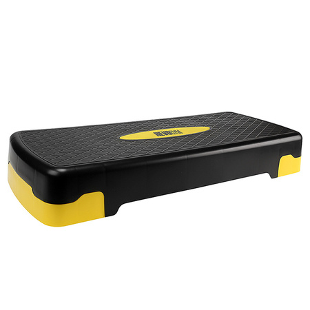 STEP SCHODEK DO ĆWICZEŃ DO AEROBIKU FITNESS 3 STOPNIOWY REGULOWANY SOLIDNY