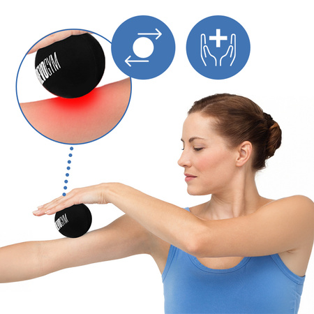 PIŁKA DO MASAŻU ROLLER PIŁECZKA MASAŻER PUNKTOWY ANT