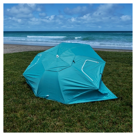 PARASOL PLAŻOWY OGRODOWY BALKONOWY TRITON 1A NIEBIESKI 180 CM