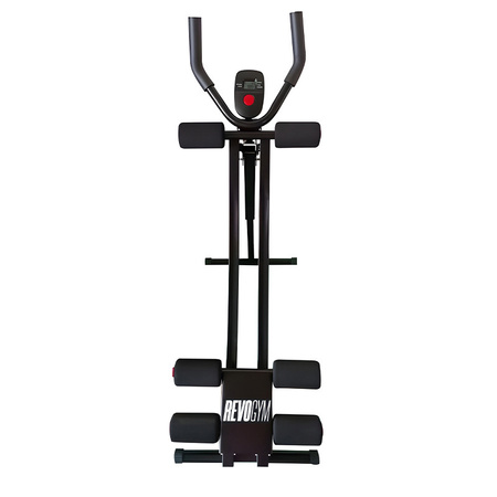 TRENAŻER MIĘŚNI BRZUCHA ŁAWKA DO ĆWICZEŃ SKŁADANY REGULOWANY Z LICZNIKIEM