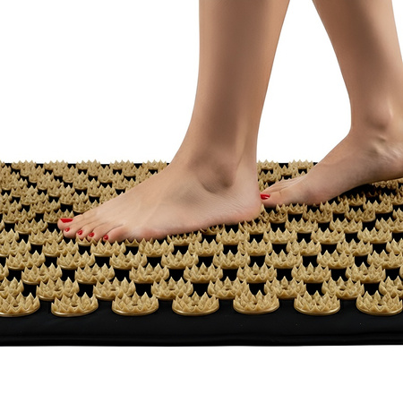 MATA DO AKUPRESURY ZDROWOTNA Z KOLCAMI AKUPRESURA MASAŻ ZESTAW Z PODUSZKĄ