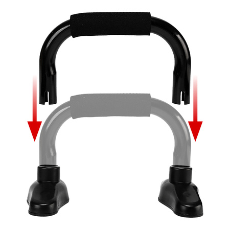 PODPÓRKI UCHWYTY DO POMPEK TRENING W DOMU I SIŁOWNI KOI
