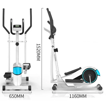 TRENAŻER ELIPTYCZNY ROWER TRENINGOWY ORBITREK MAGNETYCZNY FLEX WHITE