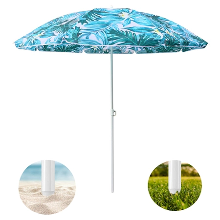 PARASOL PLAŻOWY OGRODOWY BALKONOWY KORAL 1A 180 CM