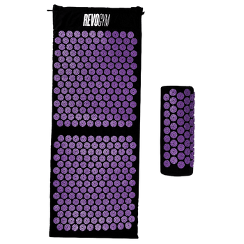 MATA DO AKUPRESURY ZDROWOTNA Z KOLCAMI AKUPRESURA MASAŻ ZESTAW Z PODUSZKĄ