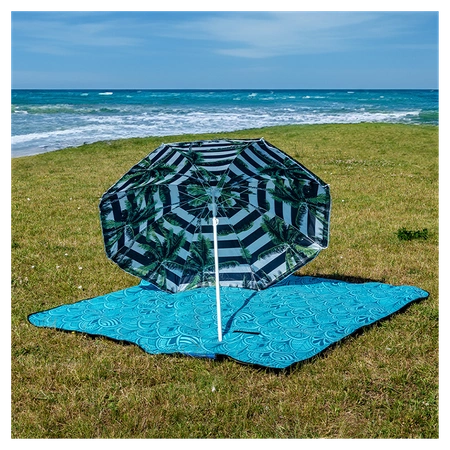 PARASOL PLAŻOWY OGRODOWY BALKONOWY KORAL 1B 180 CM