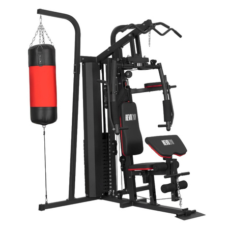 ATLAS DO ĆWICZEŃ WIELOSTANOWISKOWY TRENINGOWY SIŁOWNIA DOMOWA LS06 90KG