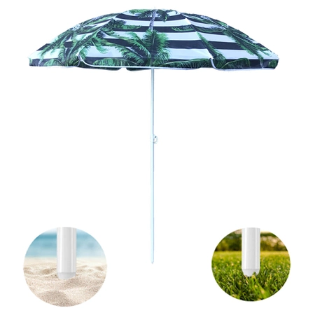PARASOL PLAŻOWY OGRODOWY BALKONOWY KORAL 1B 180 CM