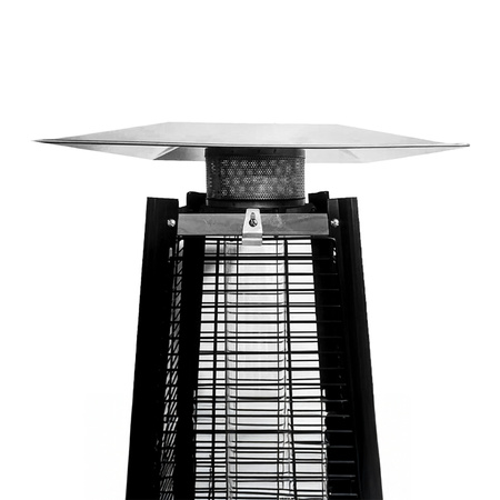 OGRZEWACZ TARASOWY PARASOL GRZEWCZY GAZOWY PIRAMIDA POKROWIEC REDUKTOR