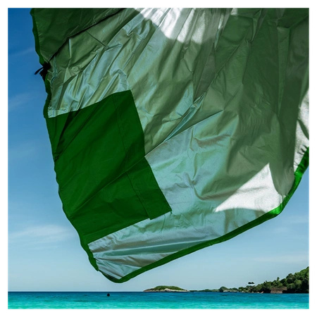 PARASOL PLAŻOWY OGRODOWY BALKONOWY TRITON 1B ZIELONY 180 CM