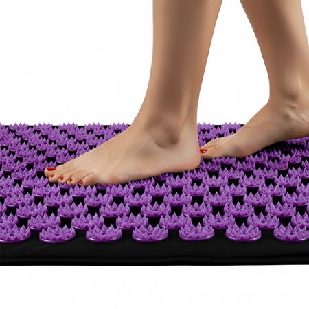 MATA DO AKUPRESURY ZDROWOTNA Z KOLCAMI AKUPRESURA MASAŻ ZESTAW Z PODUSZKĄ