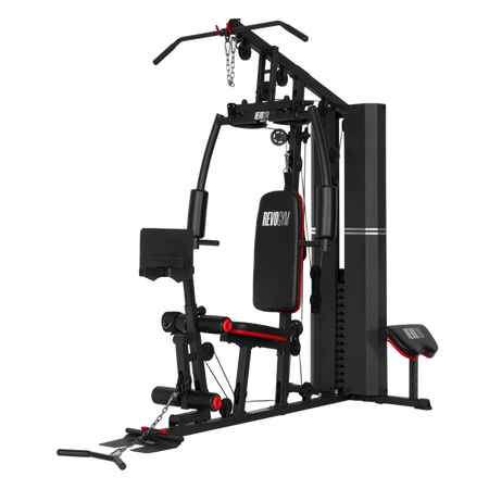 ATLAS DO ĆWICZEŃ WIELOSTANOWISKOWY TRENINGOWY SIŁOWNIA DOMOWA LS08 90KG