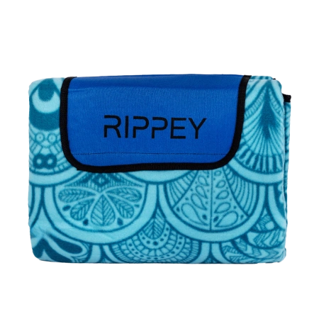 KOC PIKNIKOWY WODOODPORNY MATA PLAŻOWA Z IZOLACJĄ SANDY 1A NIEBIESKI 2x2