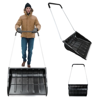 ŁOPATA DO ŚNIEGU ALUMINIOWA ZGARNIACZ DO ODŚNIEŻANIA DUŻA SZUFLA PŁUG