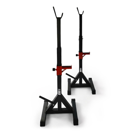 STOJAKI TRENINGOWE POD SZTANGĘ REGULOWANE ASEKURACJA STOJAK DO ĆWICZEŃ RP22