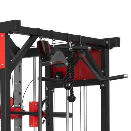 ATLAS DO ĆWICZEŃ SUWNICA SMITHA DOMOWY TRENINGOWY WIELOFUNKCYJNY LS03 144KG