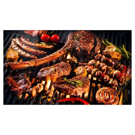 ZESTAW AKCESORIÓW DO GRILA BBQ-A2 ZE STALI NIERDZEWNEJ 9w1 + WALIZKA