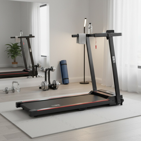 BIEŻNIA ELEKTRYCZNA TRENINGOWA DOMOWA RUN 1-12 KM/H 120 KG 230 V BLUETOOTH