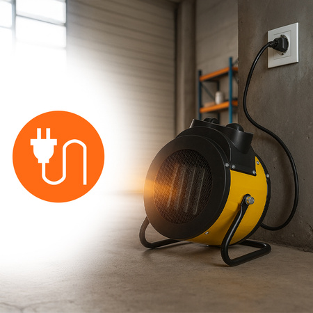 NAGRZEWNICA ELEKTRYCZNA DMUCHAWA FARELKA GEIZER 2000 W