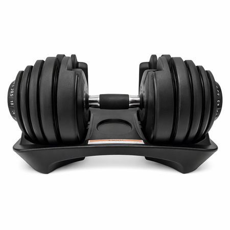 HANTEL REGULOWANY Z PODSTAWKĄ CIĘŻAR HANTLE REGULOWANE STOJAK 24 KG RP25-24