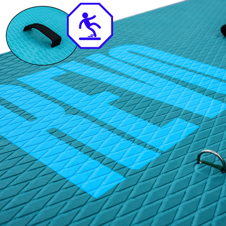 DESKA SUP OAHU DO PŁYWANIA STAND UP PADDLE POMPOWANA 320CM ZESTAW + SIEDZISKO